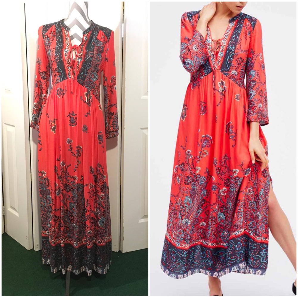 Free People Maxi dress size small